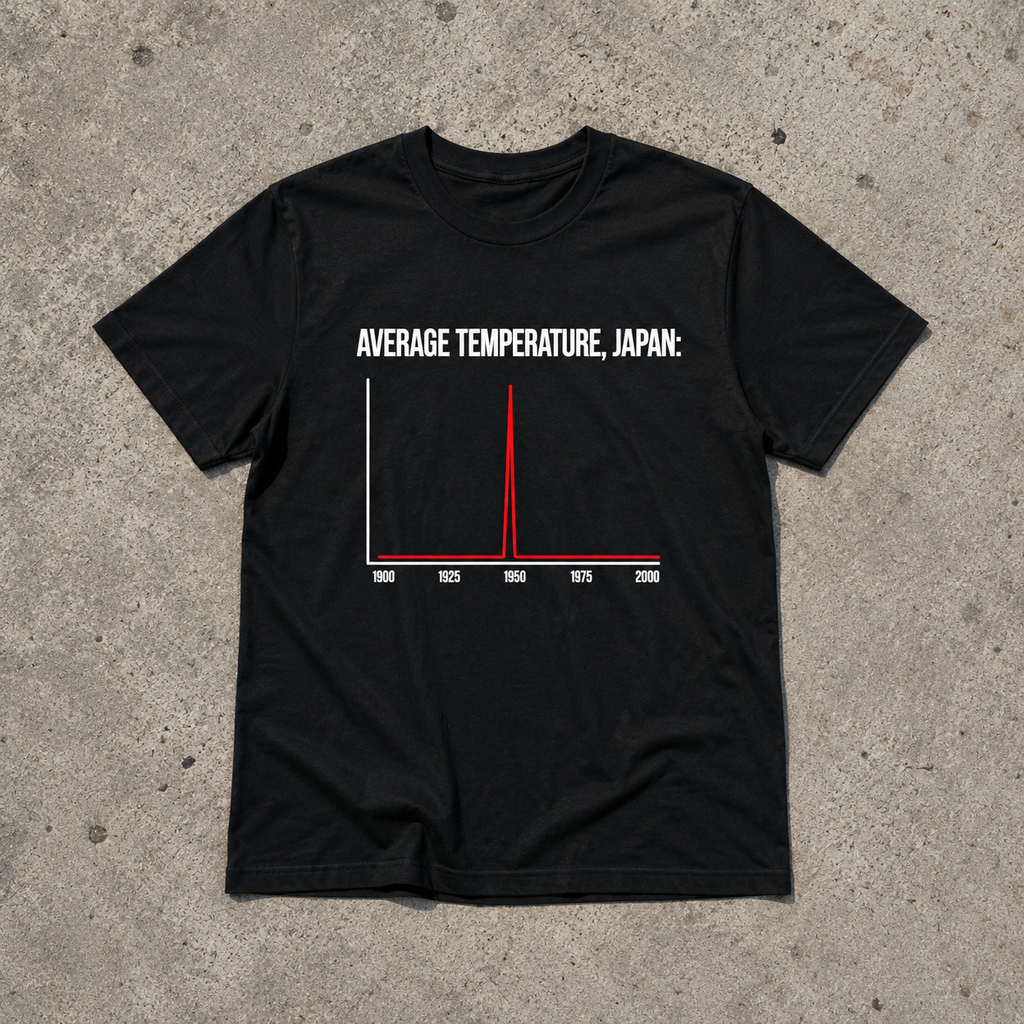 "Average Temperature, Japan" T-Shirt